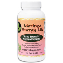 Load image into Gallery viewer, Moringa Capsules 120 Extra Strength - Superfood Booster - Moringa Energy Life