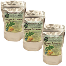 Load image into Gallery viewer, Moringa Ginger Lemon Tea Bags (28 teas) - Moringa Energy Life