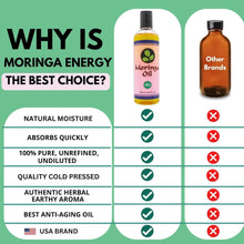 Load image into Gallery viewer, Moringa Seed Oil 6.67oz (200ml) 100% Pure, Cold Pressed & Food Grade - Moringa Energy Life