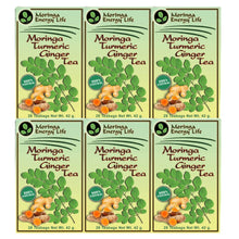 Load image into Gallery viewer, Moringa Turmeric Ginger Tea bags - Moringa Energy Life