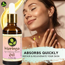 Load image into Gallery viewer, Moringa Age Defying Beauty Oil for Face 1.7 oz
