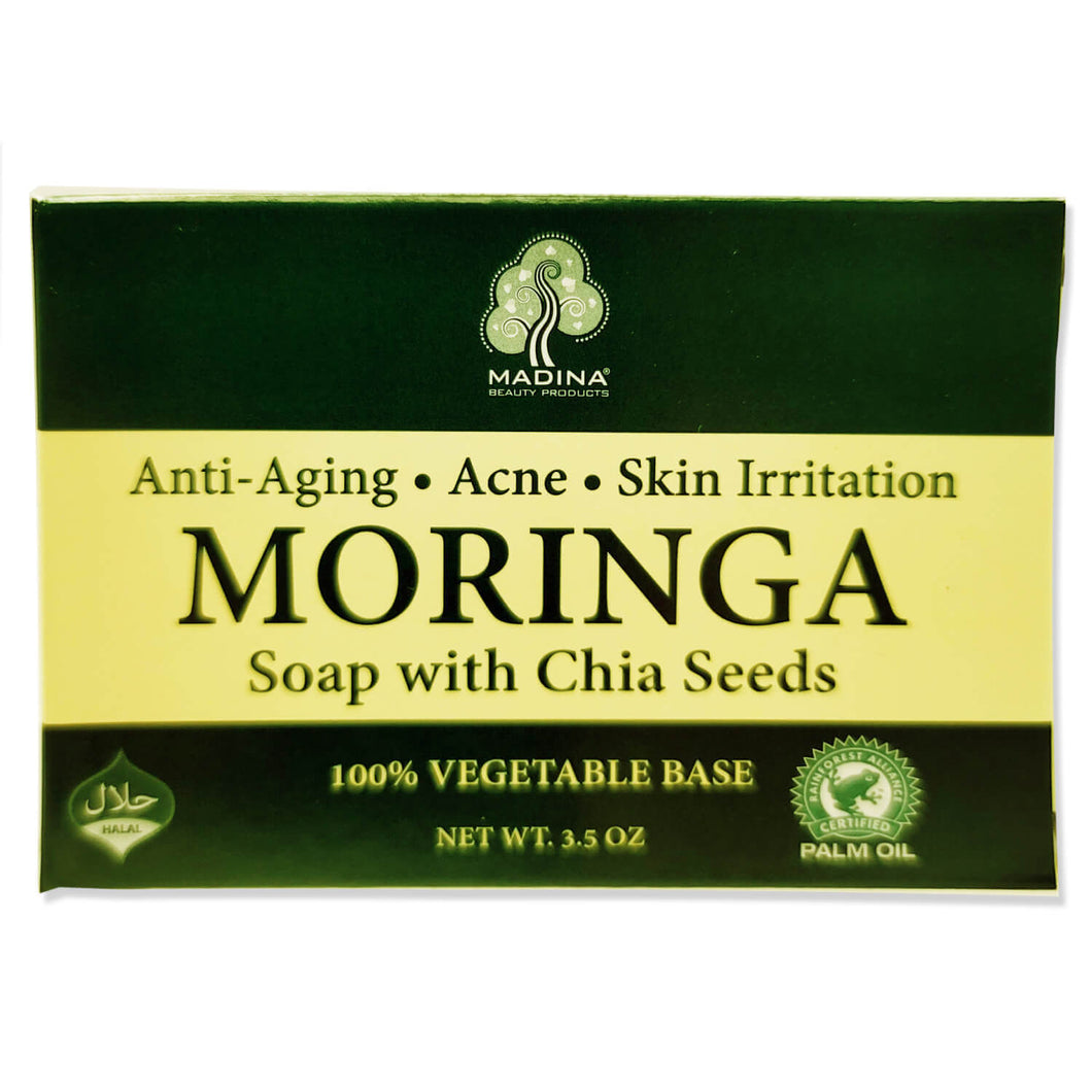 Moringa Soap Bar Natural, 2-pack