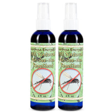 Load image into Gallery viewer, Natural Insect Repellent - Two 4 oz bottles of Moringa All Natural Bug Spray for Noseeum Mosquito Flies Deep Woods Outdoor - Moringa Energy Life