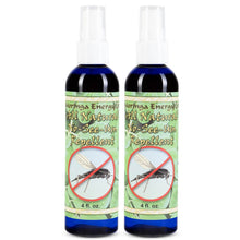 Load image into Gallery viewer, Natural Insect Repellent - Two 4 oz bottles of Moringa All Natural Spray for Bugs Noseeum Mosquito Flies Deep Woods Outdoor - Moringa Energy Life
