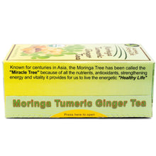 Load image into Gallery viewer, Moringa Turmeric Ginger Tea bags - Moringa Energy Life
