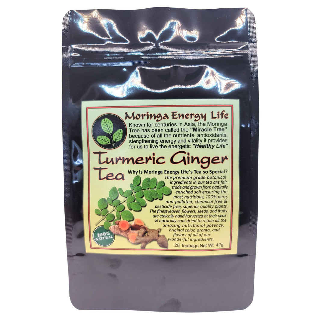 Moringa Turmeric Ginger Tea bags