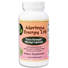 Load image into Gallery viewer, &quot;Extra Strength&quot; Moringa Capsules (120 capsules) - Immunity Booster - Moringa Energy Life
