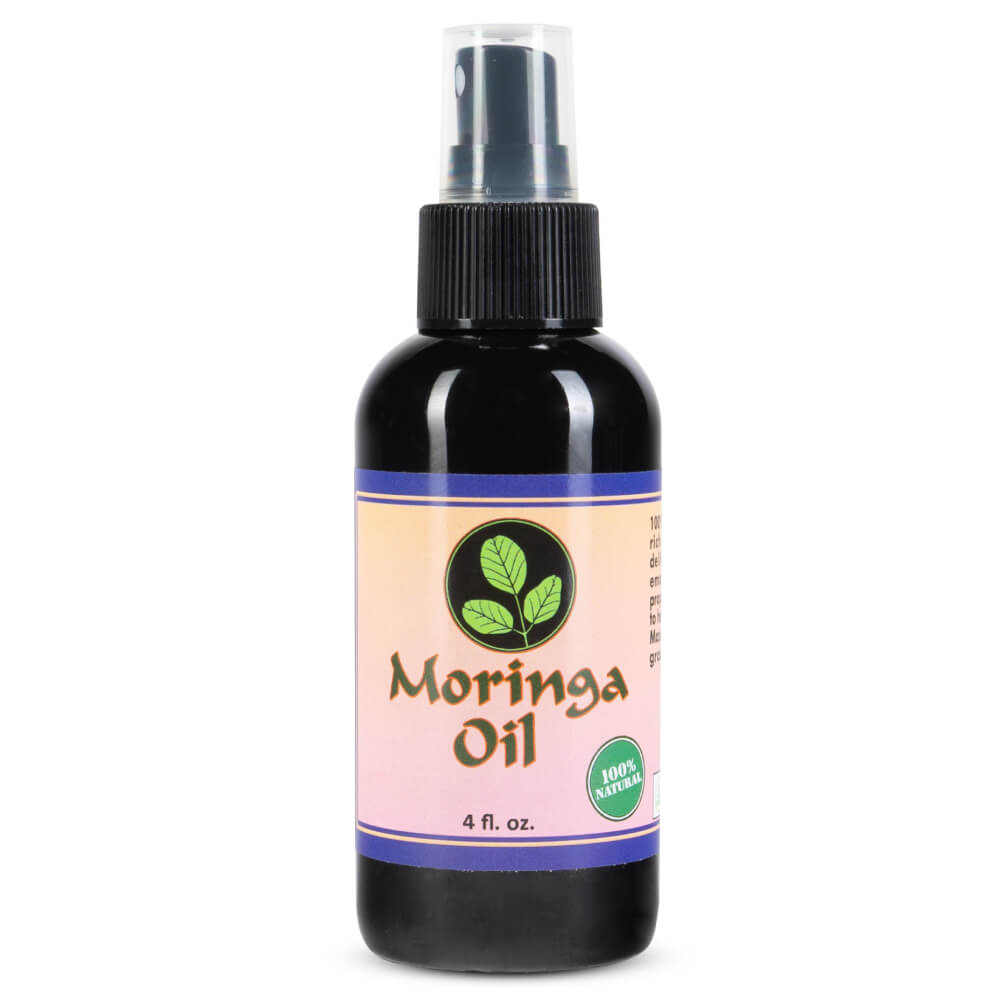 Moringa Seed Oil 100% Pure Cold Pressed Moringa Oil 4 oz - Moringa Energy Life