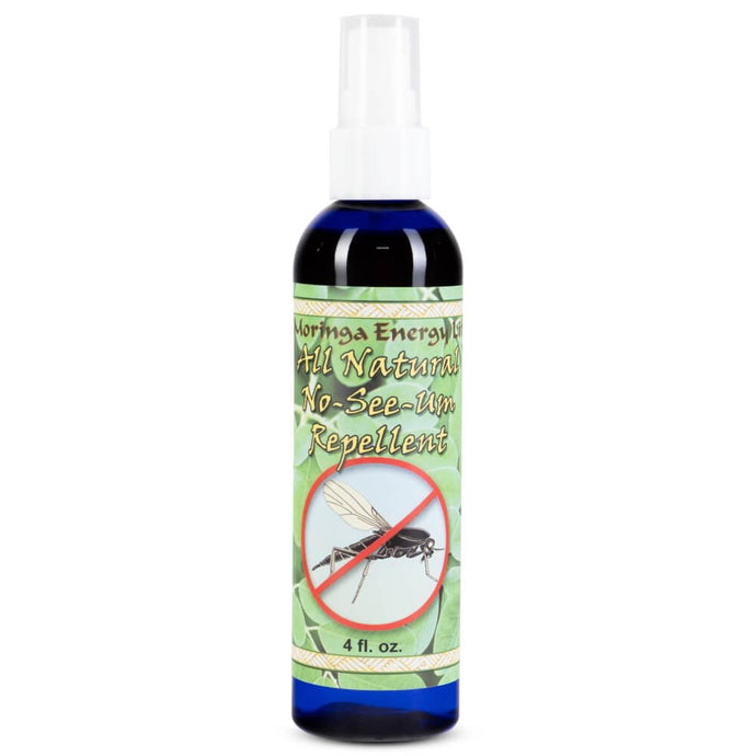 Natural Insect Repellent with Moringa in Natural Spray for Bugs Noseeum Mosquito Flies Deep Woods Outdoors 4 oz - Moringa Energy Life