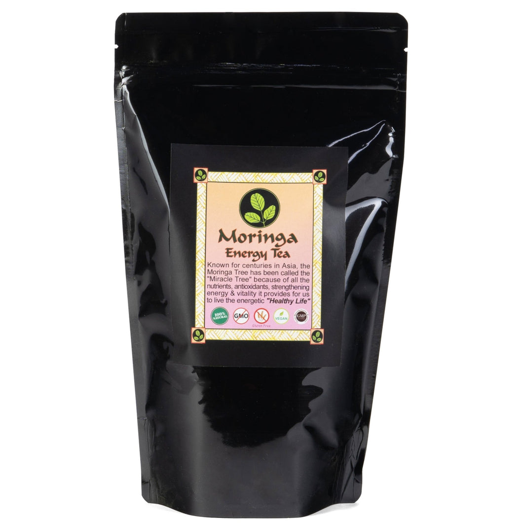 Natural Moringa Loose Leaf Tea 8 oz - Moringa Energy Life